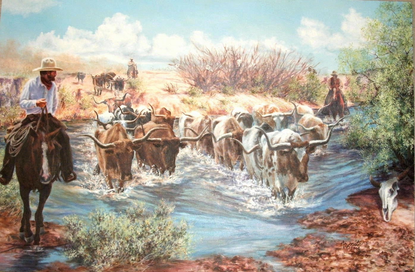 Horsehead Crossing on the Pecos Limited Edition Print