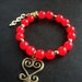 Sankofa Love Charm Bangle Bracelet