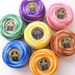 7 balls Variegated DMC Perle Cotton Threads Size 8 for crochet, knitting, hardanger, pulled thread, needlepoint, tatting, huck weaving