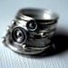 Sterling Silver Stacking Rings, Tall