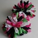 Bright Tulip Mini Korkers Set of 2 Hair Bows M2MGymbo Navy Bright Pink Green
