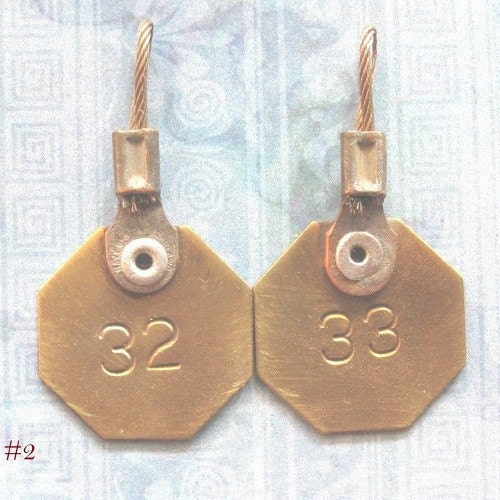 DIY JEWELRY COMPONENTS Antique Brass Miners by FOUNDLINGS on Etsy