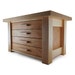 Mission Jewelry Box Maple and Cherry Four Drawers