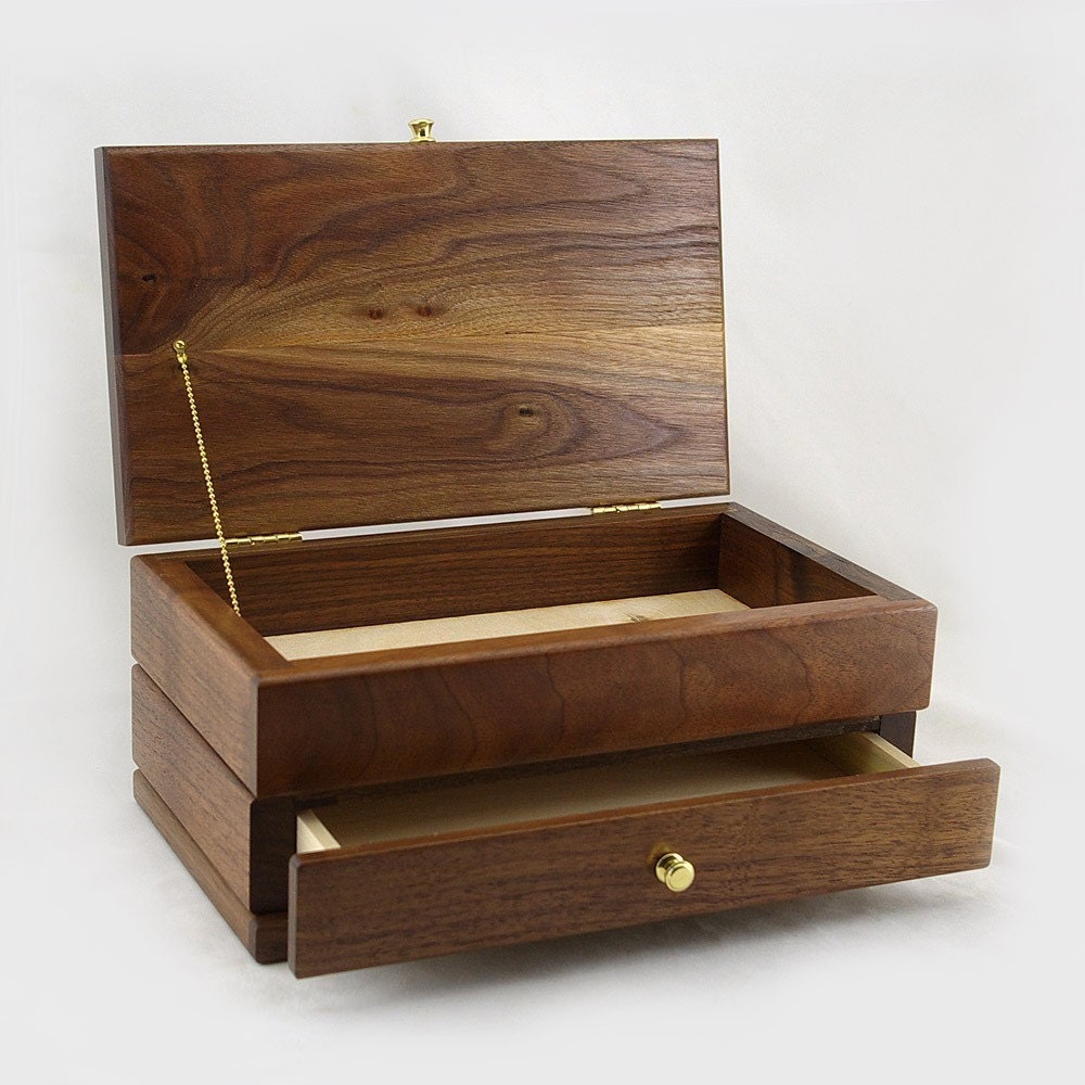 Modular Jewelry Box System Walnut Starter Set