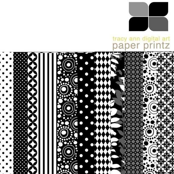 Items similar to PrIntable Paper Pack - (37) - Commercial use on Etsy