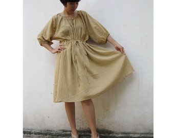 Soft cotton simply dress blouse one fit all most (M)