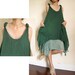 Soft Cotton Two Layers Tank Top ...Dress S-L (T01)