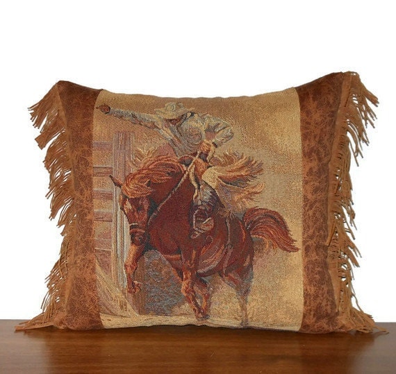 western throw pillows