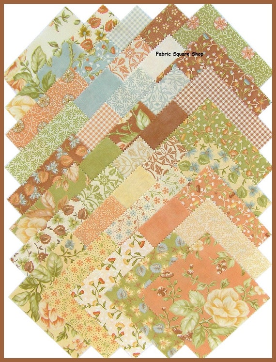 Fig Tree Quilts DANDELION GIRL Fabric Charm Square Kit