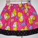 CLEARANCE Twirl Skirt BARBIE Hot Pink Black Dots size 3t