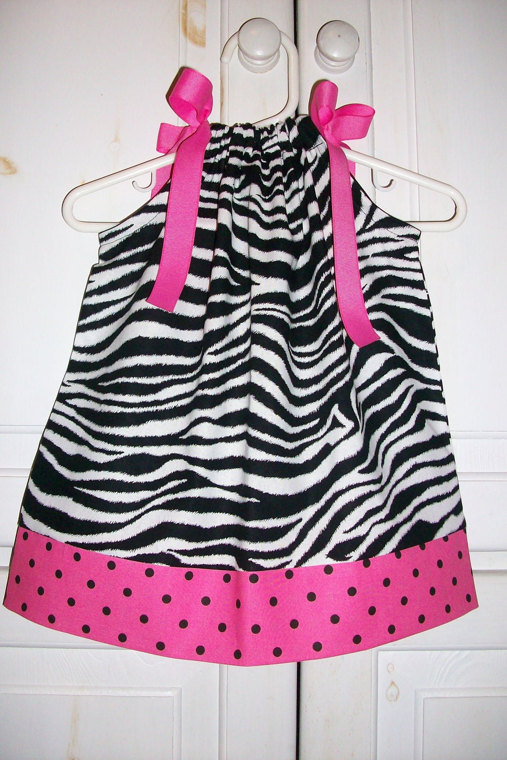 Hot Pink And Zebra Dresses