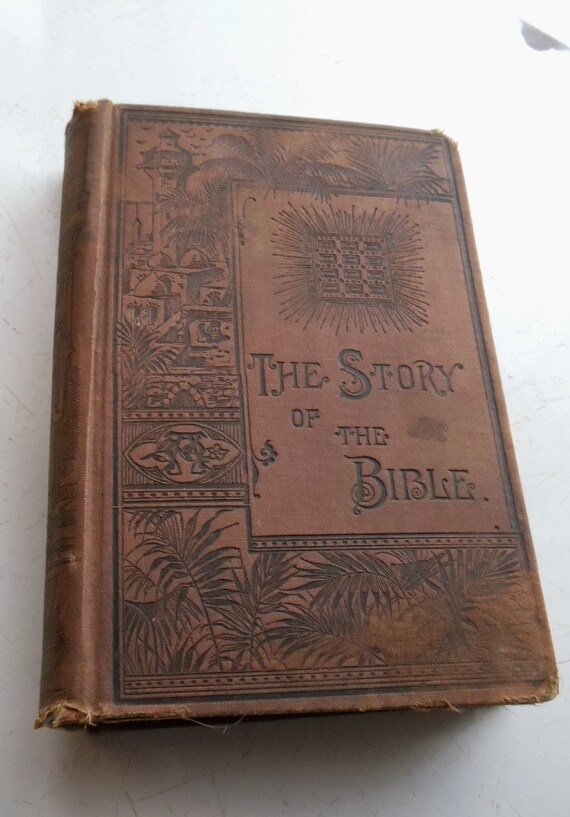 VINTAGE Book Story of the Bible by Charles Foster