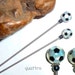 Quattro Hair Accessories 'FlexStix' Pearl Intarsia