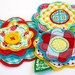 NEW -- Fresh Picked Flowers (Emerson) -- Handmade Fabric and Felt Adornments