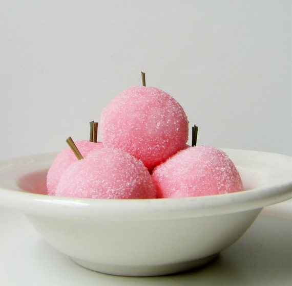 As Seen on HGTV.com - Pink Cherry Bomb Sugar Soaps
