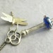 Safe Flight --- Skeleton Key Necklace