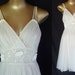Vintage 50s Nightgown White Chiffon Appliqued Roses and Embroidery by Gotham - Romantic - Bridal - Size 32 - XXS 2XS to XS - sale