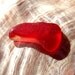 RESERVED Rare Red Sea Glass. Flash sea glass FREE SHIPPING