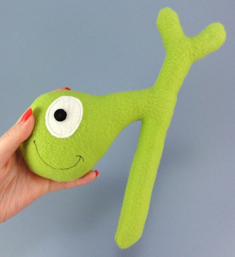 gallbladder stuffed toy