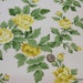 1940's Vintage Wallpaper So many Yellow Roses