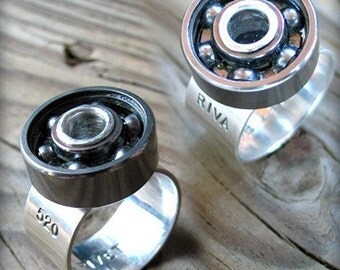 The Original Sterling Silver Bearing Ring