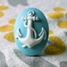 Anchor Cameo Ring Blue and White Buy 3 Get 1 Free