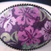 Jada Belt Buckle - Perfectly Spring - Oval Wearable Art