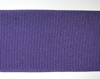 Grosgrain Ribbon Viola - 8 yds 2 1/4" wide or 10 yds 1 1/2 inch wide or 16 yds 7/8 inch wide