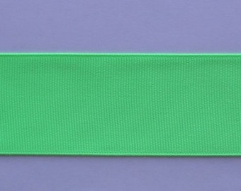 Grosgrain Ribbon Lime- 10 yds 1 1/2 inch wide or 16 yds 7/8" wide