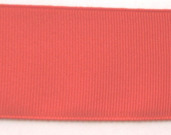 Grosgrain Ribbon Tomato -8 yds 2 1/4 inch wide or 16 yds 7/8" wide