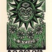 Sun Tarot Card Linocut Art Print