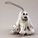 Ghost Ornament, Halloween Ghost, White Ghost Ornament