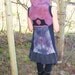 Patchwork Dress, SummeR Dress, PiXie Hoodie Dress, Hand Dyed FestiVaL Dress