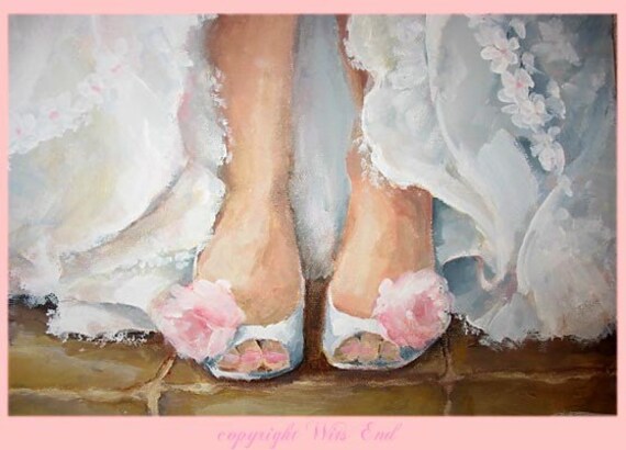 the wedding shoes chic hp shabby original canvas by 4witsend the wedding shoes chic hp shabby original canvas by 4witsend