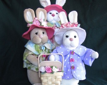 PDF Pattern, Primitive Bunny, Sewing Pattern