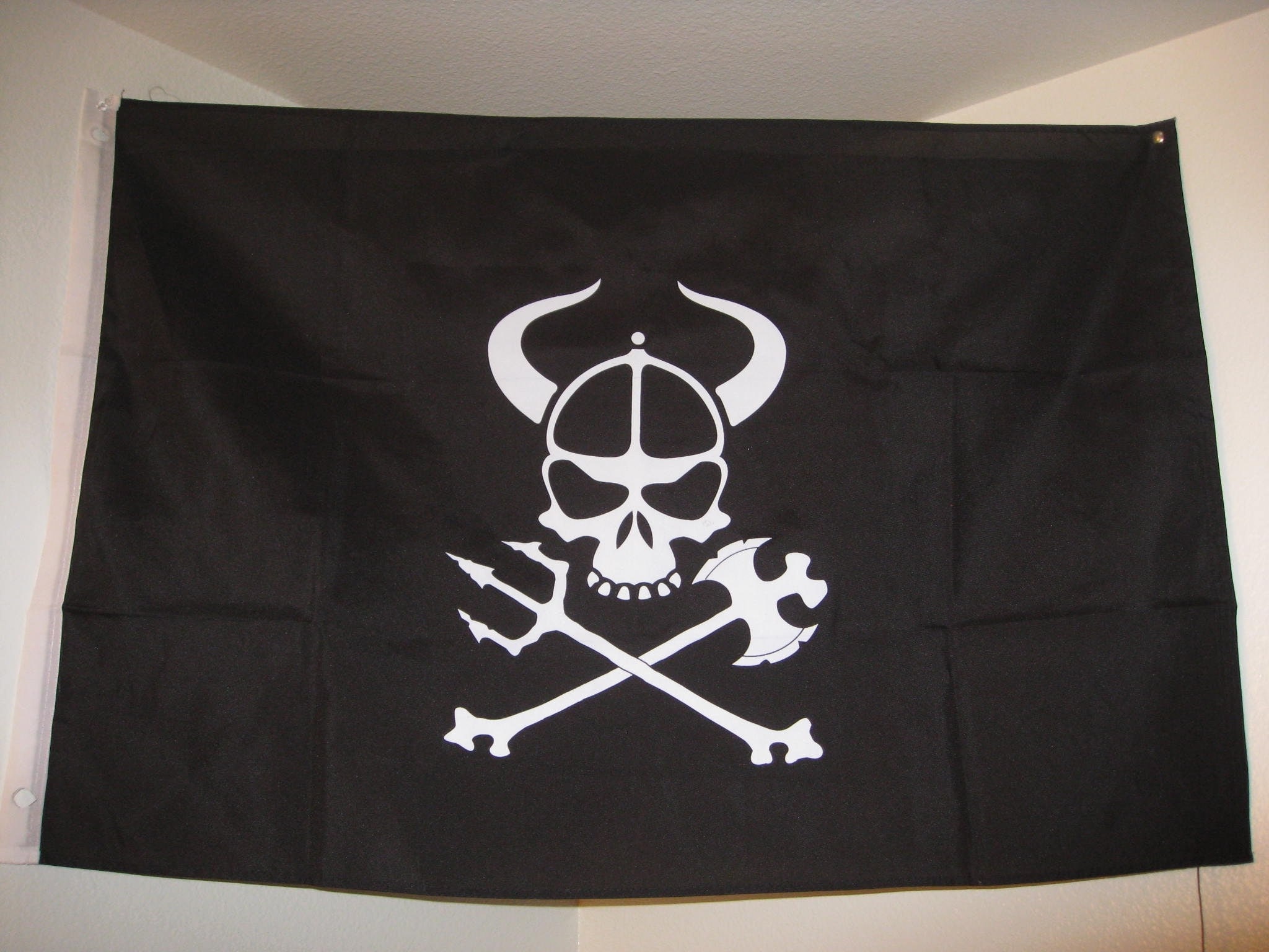 Viking Pirate Flag by ericsonviking on Etsy