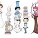 Alice In Wonderland Reading Print