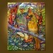 RESERVED for PEARLGRAVES - Mrs. Cardinal -- 22 x 28 inch Original Oil Painting -- ready to hang