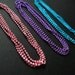 Ball Chain Necklace in Pink, Blue or Purple -for Add a Tag Pendants