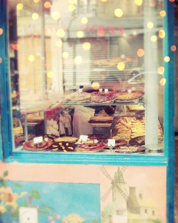 Paris bakery Photography sweets shop bakery pastel by LupenGrainne