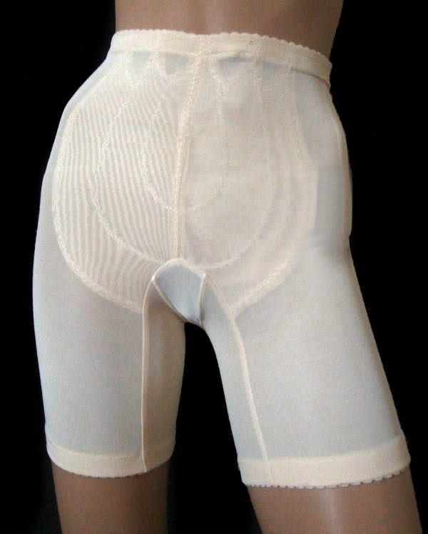 Tulip Vintage Vanity Fair Girdle Panties Long Leg 1970s Double