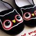 Cute Owl Mary Jane Shoes - size 8