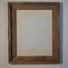 Barnwood frame 11x14 with an 8x10 cream white mat beautiful gray patina