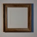 Barnwood frame 12x12 with white mat for 8x8 photo beautiful patina with nice grain lines