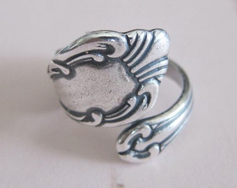 Silver Spoon Ring Finding 2834