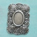 Large Silver Oval Cabochon Setting 2543
