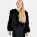 Black Marabou Feather Jacket