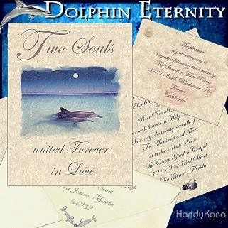 Dolphin Wedding Invitations 7