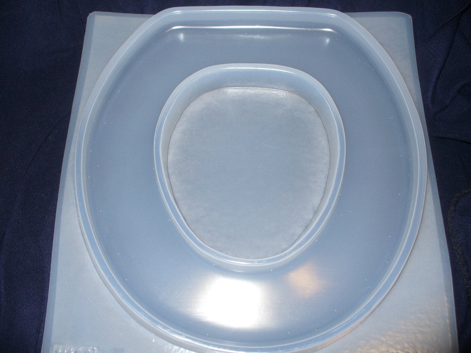 Resin Mold Toilet Seat & Lid Set Embed Fun Items
