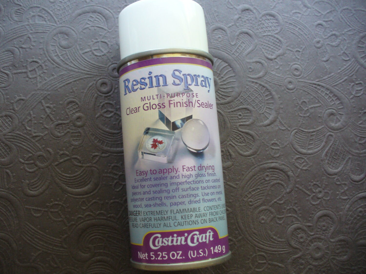 Resin Spray Clear Gloss Finisher Sealer Castin Craft 525